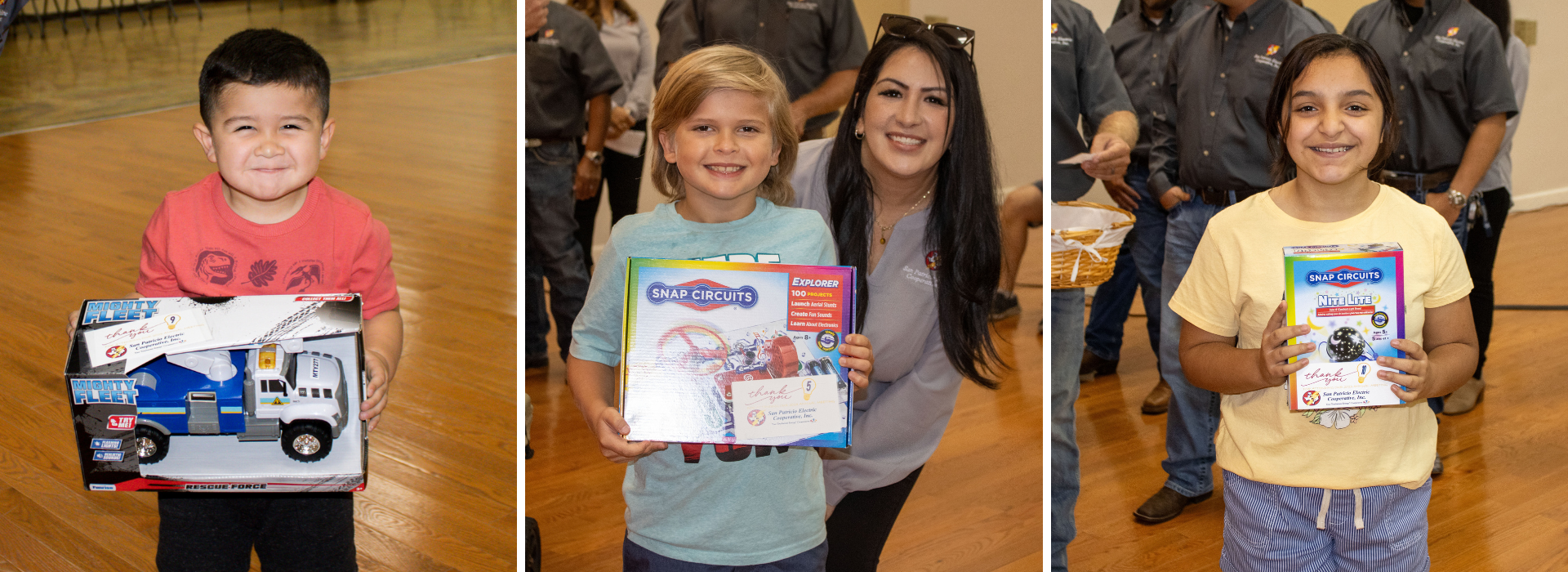 Kid's Prize Drawing Winners