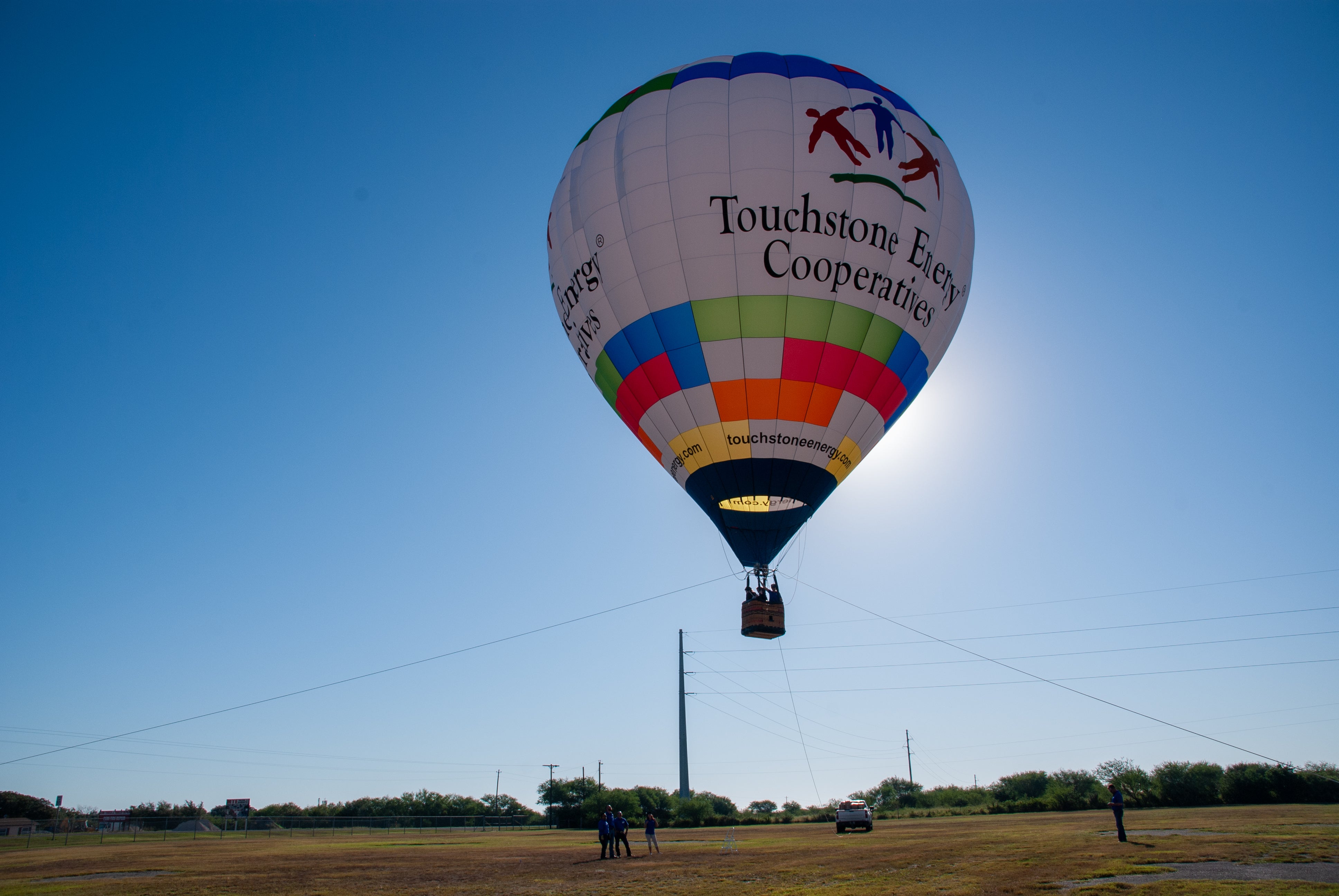 Hot Air Balloon in Flight